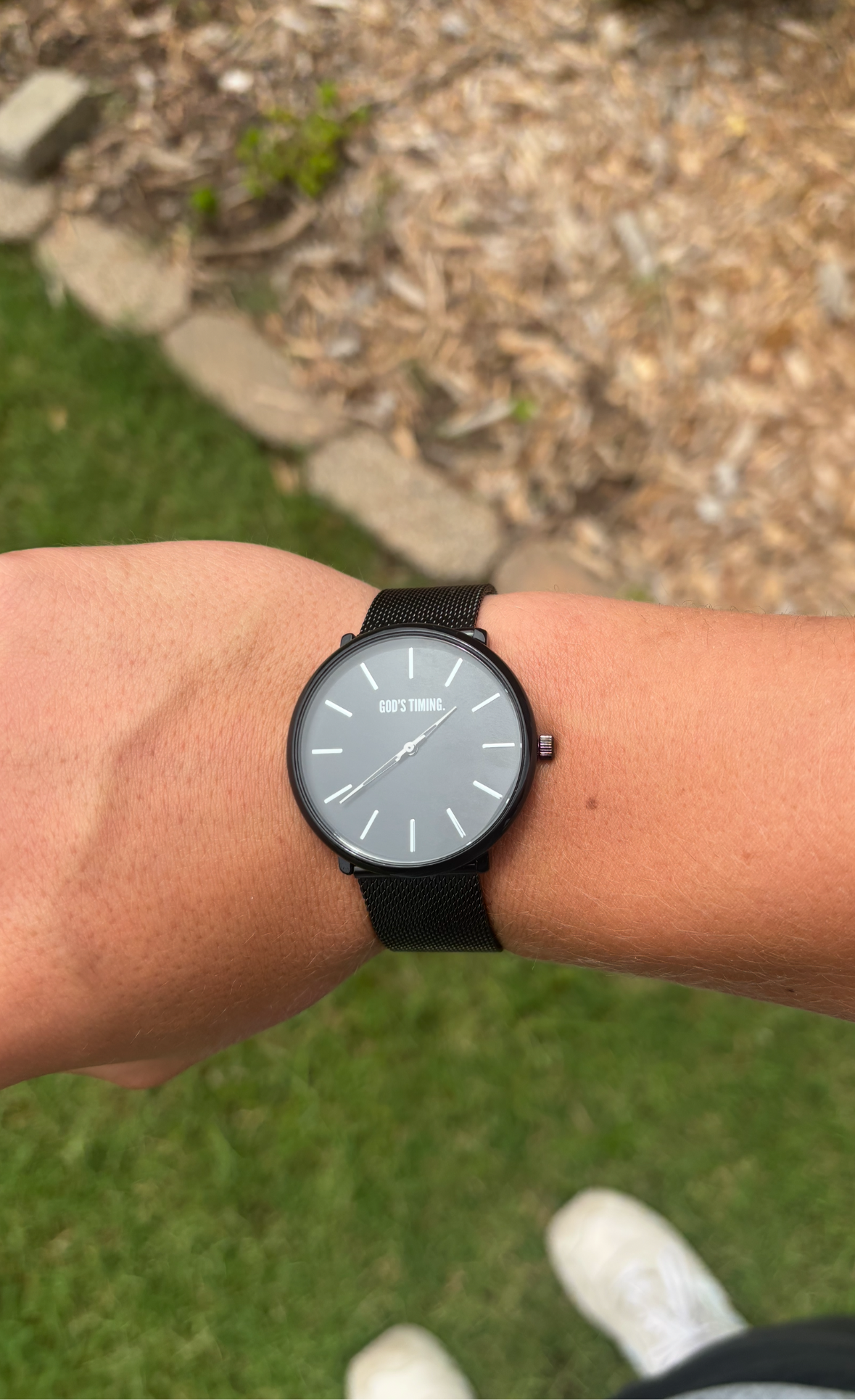 Black God's Timing Watch