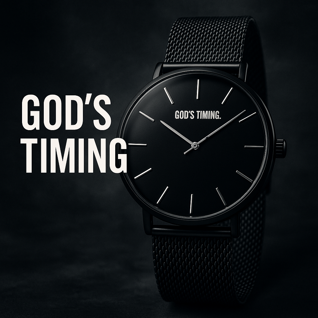 Black God's Timing Watch